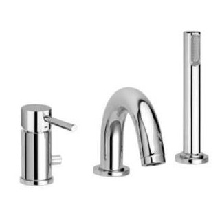 Jednouchwytowa bateria nawannowa Paffoni Stick 3-otworowa, chrom- sanitbuy.pl