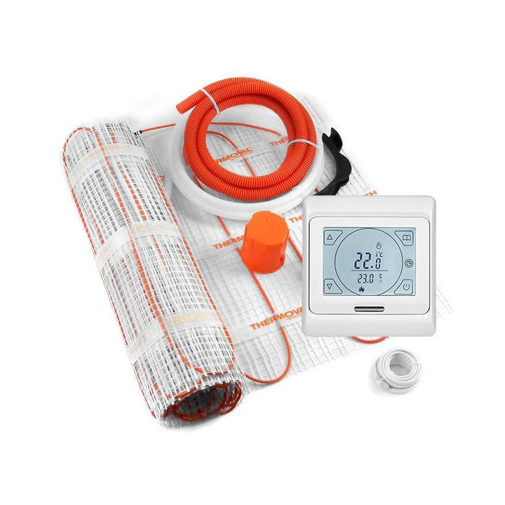 Mata grzejna Thermoval TV TO 50 170 W/m2 zasilanie jednostronne - powierzchnia 0,5 m2