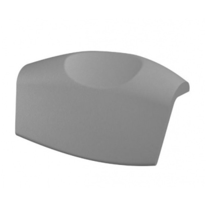 Zagłówek wannowy Riho, 3 przyssawki, czarny