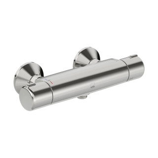 Termostatyczna bateria natryskowa Oras Nova, natynkowa, z zestawem natryskowym, chrom