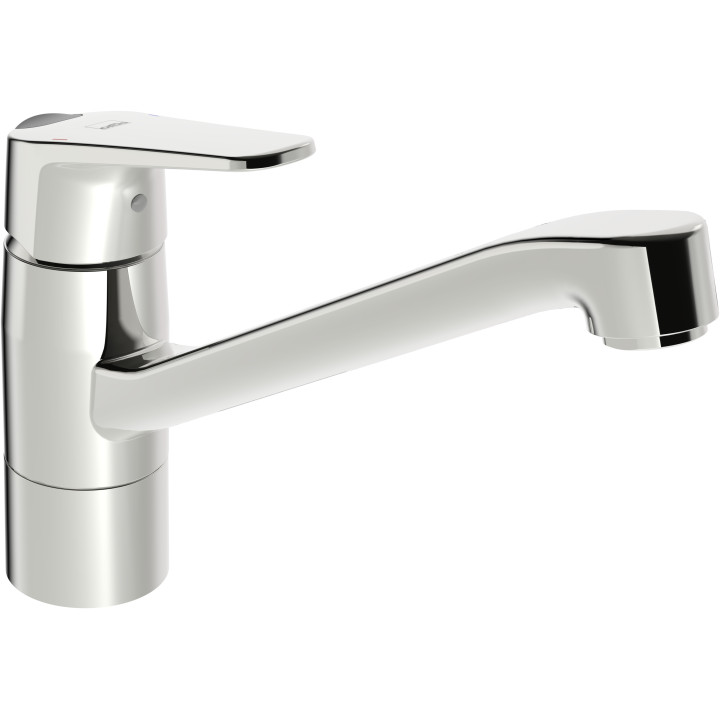 Bateria kuchenna Oras Safira, stojąca, wysokość 184mm, obracana wylewka, chrom