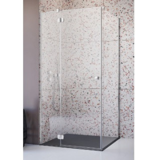 Drzwi prysznicowe Radaway Torrenta KDJ 100cm, prawe, szkło przezroczyste - profil chrom