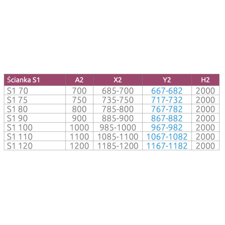 Drzwi kabiny prysznicowej Radaway Idea Gold KDJ, lewe, 100cm, przesuwne, szkło przejrzyste, profil złoty