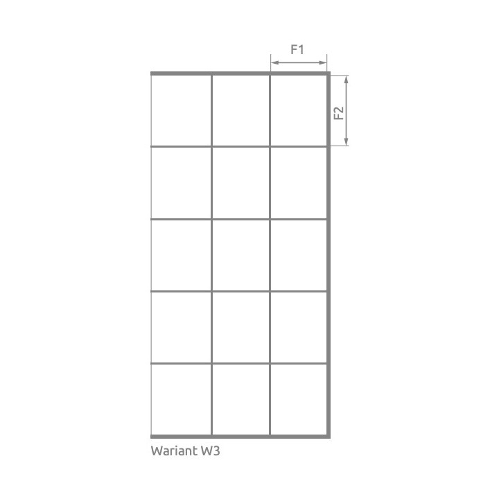 Kabina prysznicowa Radaway Modo X I 120, przejrzysta, 1180x2000mm