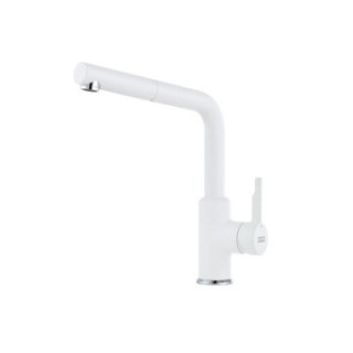 Bateria kuchenna Franke Urban, wysokość 294mm, wyciągana i obracana wylewka, Fragranit+ - Biały polarny