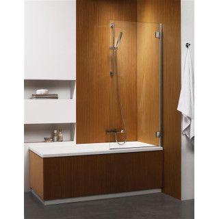 Parawan nawannowy Radaway Eos PNJ I Factory, lewy, szkło przejrzyste, 70x152cm, profil chrom