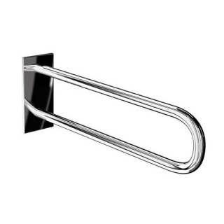 Lustro uchylne Merida 60 cm x 50 cm w oprawie chromowanej z uchwytem ułatwiającym regulacje kąta nachylenia