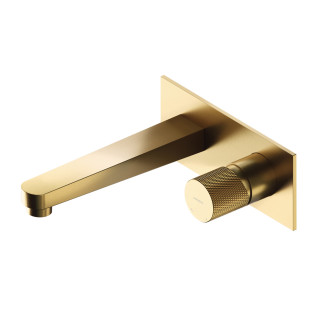 Bateria umywalkowa Omnires Contour, stojąca, wysokość 166mm, wylewka 110mm, chrom