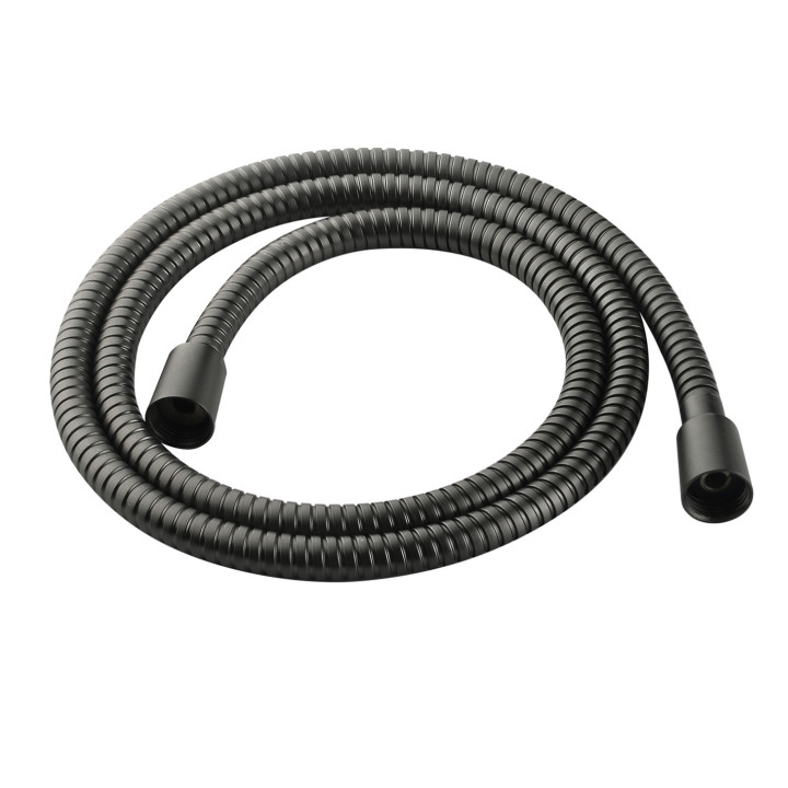 Wąż prysznicowy Omnires 150 cm w osłonie stalowej złoto