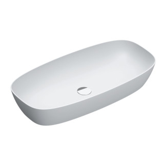 Umywalka wpuszczana w blat Catalano Green, 40x40cm, bez przelewu, brązowy satynowy