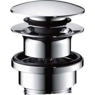 Komplet odpływowy Axor, push-open, nikiel szczotkowany