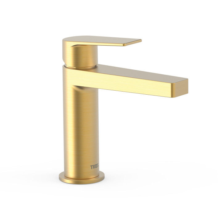 Bateria umywalkowa Tres Project stojąca, wysokość 155mm, chrom