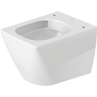 Miska wisząca WC Duravit ME by Starck Compact, 48x36cm, Rimless, bez rantu, mocowanie Durafix, biała