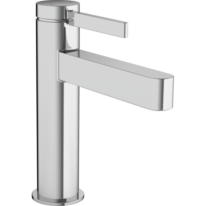 Bateria umywalkowa Hansgrohe Finoris, stojąca, jednouchwytowa, wysokość 182mm, komplet odpływowy, chrom