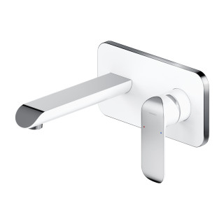 Bateria umywalkowa Omnires Sacramento, stojąca, wysokość 279mm, chrom