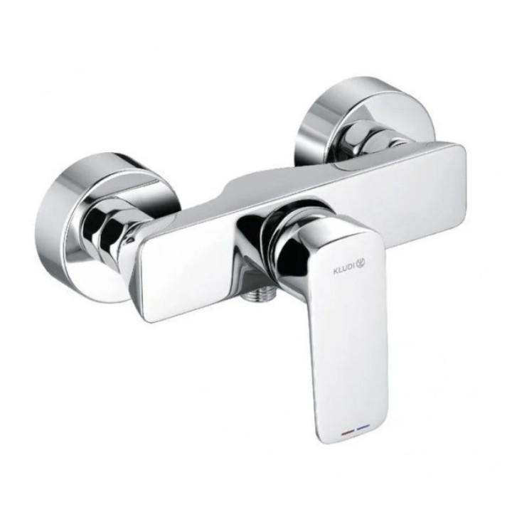 Bateria natryskowa Kludi Pure&Style, natynkowa, 1 wyjście wody, chrom