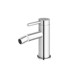 Bateria bidetowa Kohlman Axel, stojąca, wysokość 143mm, wylewka 117mm, korek automatyczny, chrom