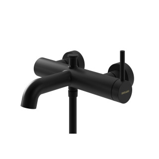 Bateria umywalkowa Kohlman Axel, stojąca, wysokość 282mm, wylewka 151mm, chrom