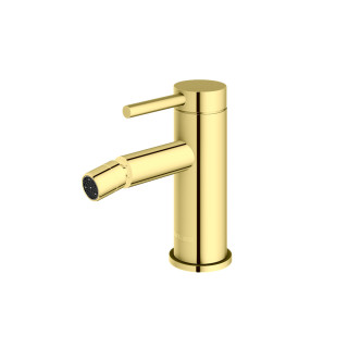 Bateria bidetowa Kohlman Axel, stojąca, wysokość 143mm, wylewka 117mm, korek automatyczny, chrom