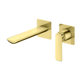 Bateria umywalkowa Kohlman Experience jednouchwytowa podtynkowa, czarny mat