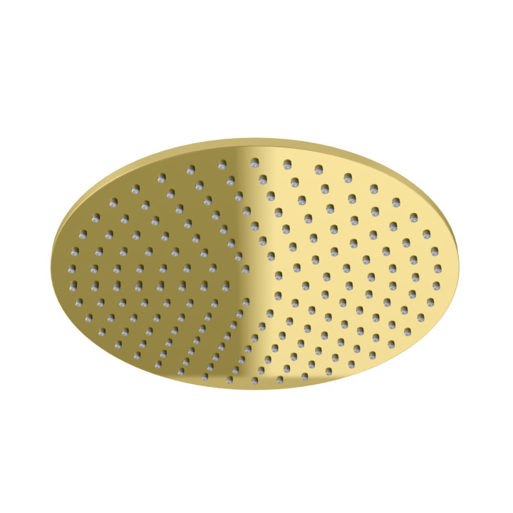 Deszczownica Kohlman, okrągła, 25x25cm, szczotkowany grafit