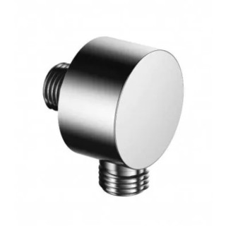 Przyłącze kątowe Excellent, okrągłe, chrom