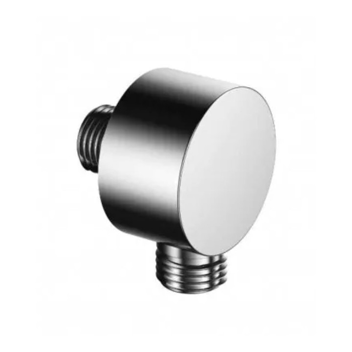 Przyłącze kątowe Excellent, okrągłe, chrom