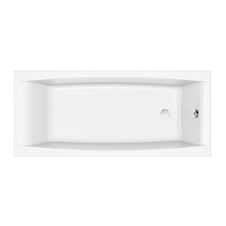 Wanna prostokątna Cersanit Virgo, 140x75cm, akrylowa, biały