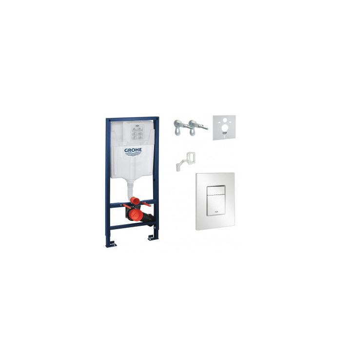 Stelaż podtynkowy GROHE Rapid SL do WC ściennego, spłuczka- sanitbuy.pl
