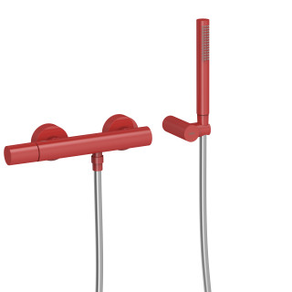 Bateria prysznicowa Tres Study Exclusive z zestawem punktowym, chrom