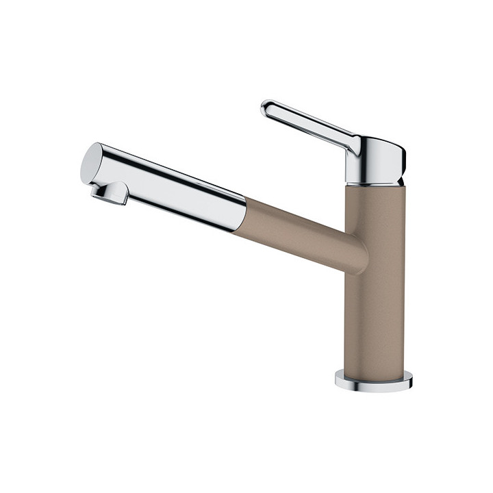 Bateria kuchenna Franke Orbit, stojąca, wysokość 21cm, wyciągana i obracana wylewka, chrom