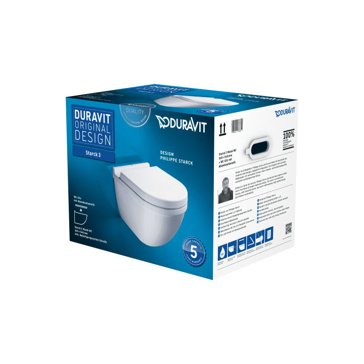 Miska WC Duravit Starck 3 wisząca - sanitbuy.pl