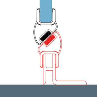 Drzwi prysznicowe do wnęki Sanswiss Solino SOLF1, lewe, 80cm, profil czarny