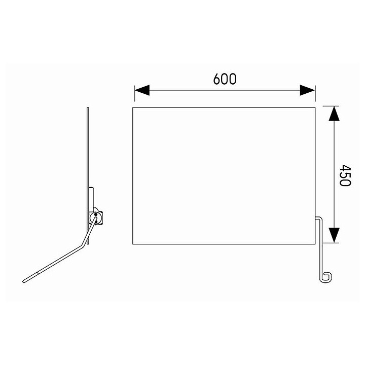 Lustro uchylne prawe Koło Lehnen Evolution