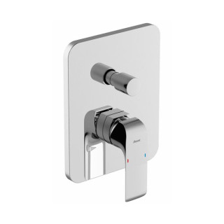 Bateria wannowo-natryskowa  Ravak Flat, podtynkowa z przełącznikiem, do R-box Vari, FL 065.00 