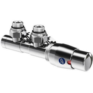 Zestaw termostatyczny Instal Projekt Z13 kątowy (do instalacji cu) - biały