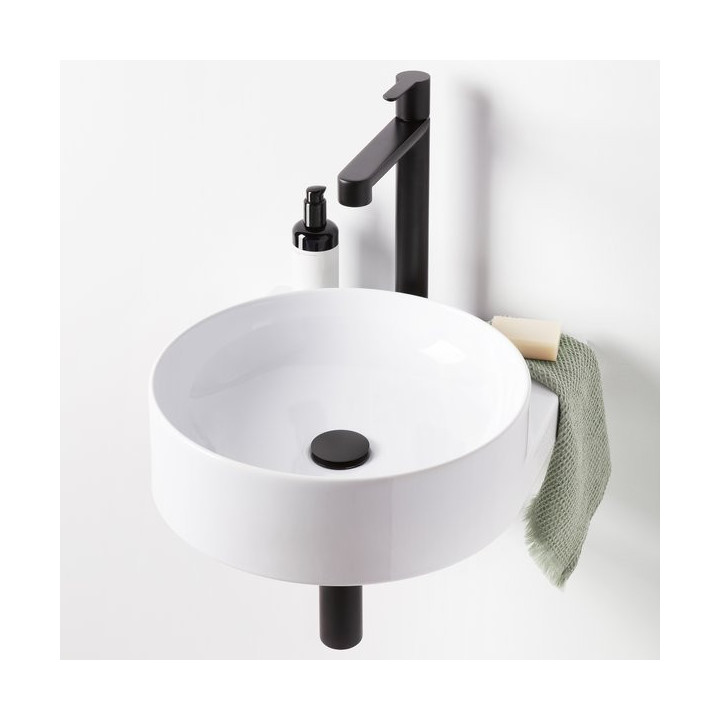 Umywalka Ravak Yard 400, okrągła, 40,5 x 50 cm, biała