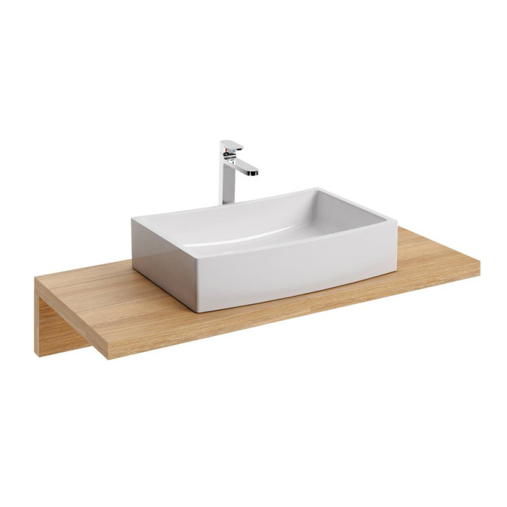 Blat podumywalkowy Ravak L 1000, 100cm, dąb