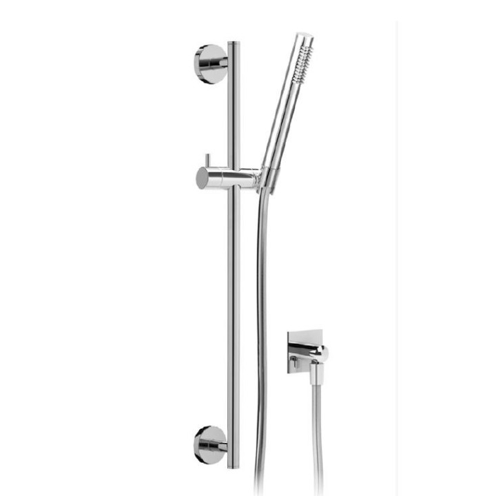 Zestaw natryskowy z baterią podtynkowa i słuchawką Bruma Linea deszczownica 20 cm, sunset