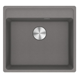 Zlewozmywak Franke Urban UBG 610-56, Fragranit+, 56x50cm, kamienny szary