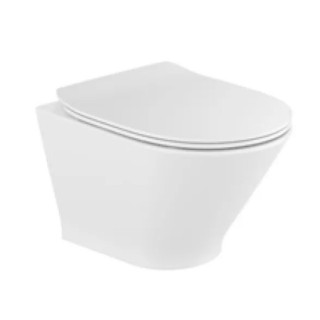 Miska Roca Gap Rimless 34x54 cm, wisząca 