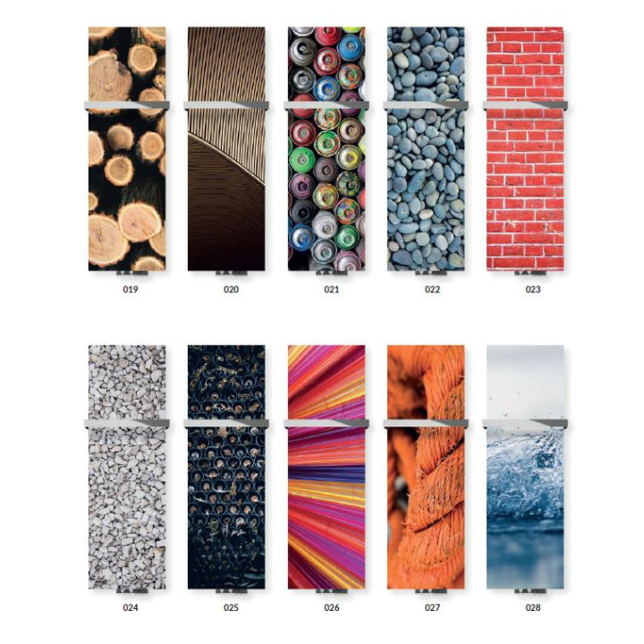 Grzejnik Terma Case 138,5x50 cm, z zestawem zaworowym i głowicą termostatyczną - biały/ kolor- sanitbuy.pl