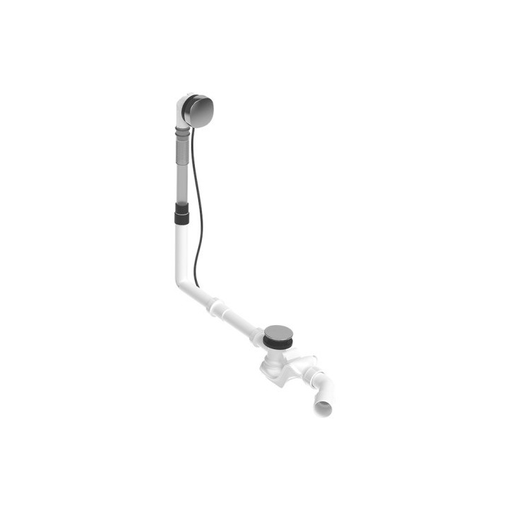 Zestaw przelewowo-odpływowy Duravit Quadroval