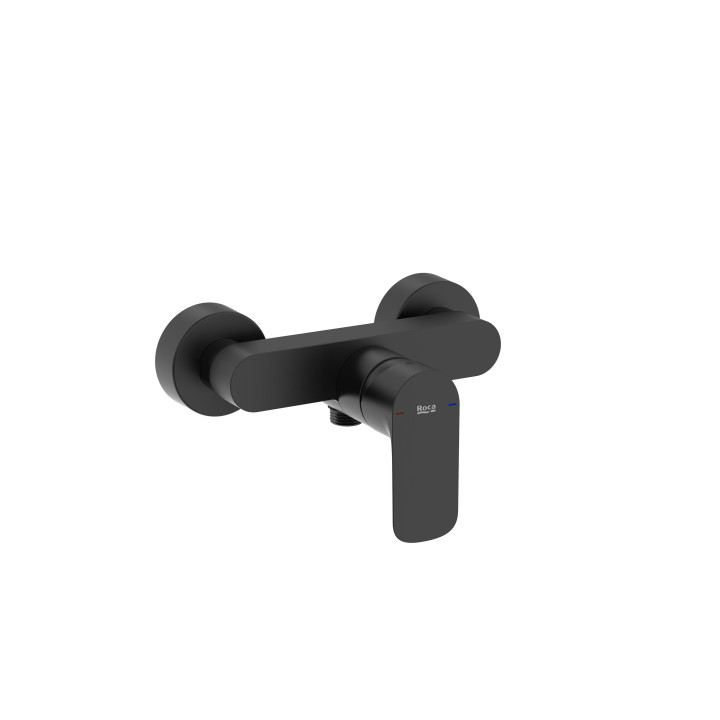 Bateria natryskowa Roca Cala, podtynkowa, 1 wyjście wody, chrom