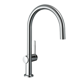 Bateria kuchenna Hansgrohe Talis M54 U, jednouchwytowa, wysokość 22 cm, 1jet, chrom
