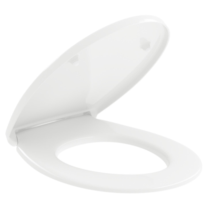 Deska sedesowa Villeroy & Boch O.Novo, wolnoopadająca, szybkie wypinanie, Weiss Alpin