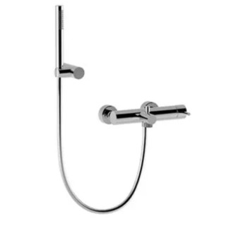 Bateria natryskowa Giulini G. My Future, natynkowa, 1 wyjście wody, chrom