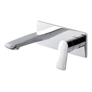 Bateria bidetowa Vema Oten, stojąca, wysokość 163mm, wylewka 127mm, korek automatyczy, chrom