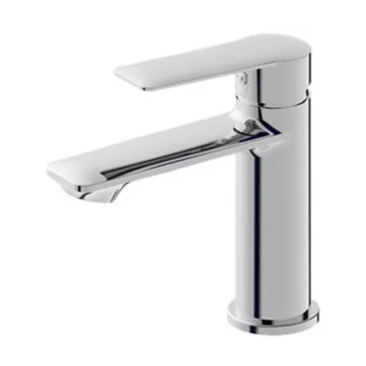 Bateria umywalkowa Demm Shine, stojąca, wysokość 150mm, wylewka 125mm, bez korka, chrom