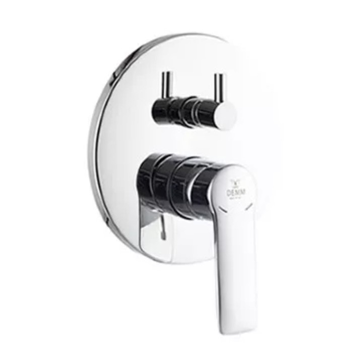 Bateria natryskowa Demm Drake, podtynkowa, 1 wyjście wody, chrom